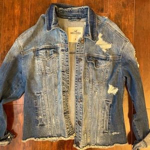 Oversized denim jacket